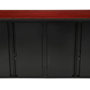 CREDENZA METAL/MADERA2C ABAT. C-58